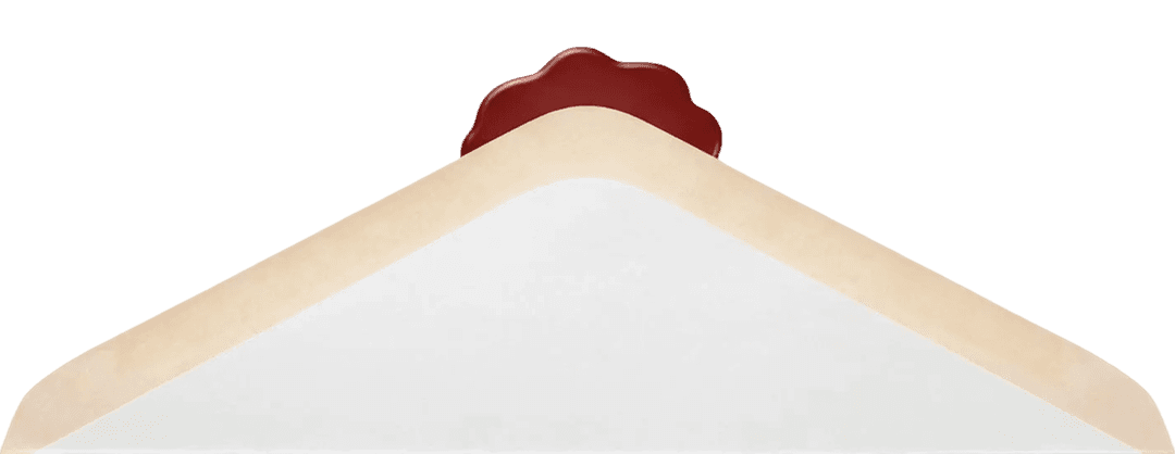 Envelope flap open